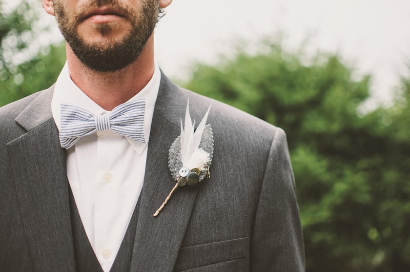 Meteorite Suit for Groom